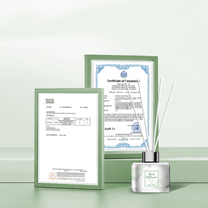 Biểu Tượng Tùy Chỉnh Bán Buôn Cá Nhân Sang Trọng Nhà fireless 100Ml Chai Thủy Tinh Hương Liệu Reed Khuếch Tán Bộ Với Nhãn Hiệu Riêng - Product Image 2