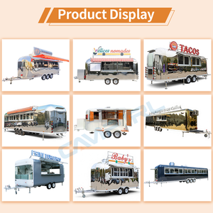 Camion de cuisine mobile CAMPTRL, cuisine mobile pour pizza, hamburgers, hot-dogs, chariot de nourriture mobile, remorques de nourriture en acier inoxydable, restaurant entièrement équipé - Product Image 5