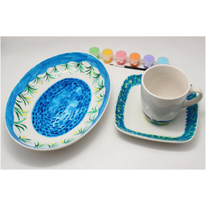 Tùy Chỉnh Màu Sắc Với Mds Giấy Chứng Nhận Gốm Sơn DIY 6X25Ml Gốm Sơn Lỏng Đặt Sứ Sơn - Product Image 5