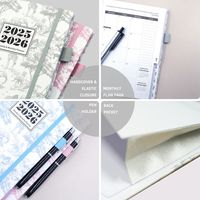 Haute qualité vierge en vrac a4 a5 fantaisie organisateur carnet de notes planificateur journal en cuir reliure à anneaux en cuir personnalisé agenda en cuir pour les étudiants