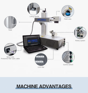 2023 <span class=keywords><strong>MEILLEUR</strong></span> PRIX BlueTime 20W raycus machine de gravure et de marquage <span class=keywords><strong>laser</strong></span> à fibre pour le métal - Product Image 3