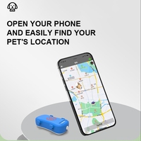 800mAh longue durée Bluetooth Pet Gps tracker collier pour IOS Android son et lumière LED recherche d'animaux avec moniteur d'activité