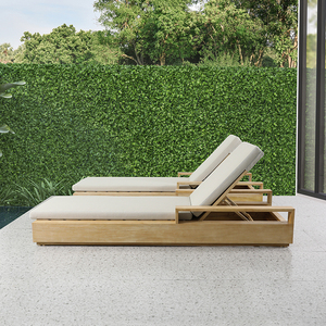 Mobili da esterno di lusso in legno tavolo salotto elegante lettino da esterno <span class=keywords><strong>per</strong></span> <span class=keywords><strong>spiaggia</strong></span> o prendere il sole durevole <span class=keywords><strong>per</strong></span> uso esterno - Product Image 2