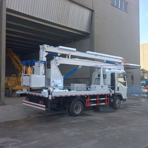 Plateforme de travail aérien télescopique montée sur camion Sinotruk HOWO de 35 mètres en Sierra Leone - Product Image 2