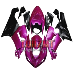 Corps d'injection pour KAWASAKI NINJA ZX636 <span class=keywords><strong>ZX</strong></span>-636 600CC <span class=keywords><strong>rose</strong></span> <span class=keywords><strong>noir</strong></span> ZX6R 05 06 40LQ.68 ZX600 <span class=keywords><strong>ZX</strong></span> 6R 636 6 R <span class=keywords><strong>ZX</strong></span>-6R 2005 2006 Carénage - Product Image 1