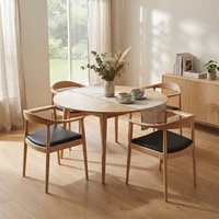 Chaise de salle à manger vintage de luxe en bois massif et rotin, style bistrot français, pour restaurant, hôtel, bar - Mobilier en bois et rotin de fabrication artisanale