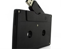 Cassette forme 2.0/3.0 USB Flash Drive Memoria en plastique pour l'économie de musique nouveau produit