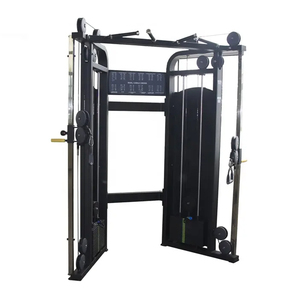 Máquina de Gimnasio Comercial de Alta Resistencia con Polea Doble Ajustable <span class=keywords><strong>para</strong></span> <span class=keywords><strong>Pecho</strong></span>, Equipo de Gimnasio con Pesas Integradas, Dispositivo de Fitness con Sistema de Pines Negros - Product Image 2