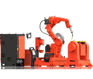 laser cutting welding robot machine set with position changing equipment