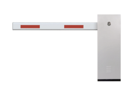 Barrière RFID 806 en acier avec bras droit et moteur sans balais, protection IP44 pour la sécurité routière et les tourniquets