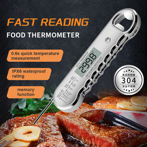 Thermomètre numérique pour aliments, barbecue, viande, à lecture instantanée, étanche, aimant puissant, métal, haute précision, best-seller - Product Image 5