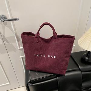 Холщовая сумка-тоут из хлопка на 16 унций, повседневная сумка с ручками, сумка-тоут на молнии, однотонная сумка для покупок, однотонная сумка для покупок - Product Image 5