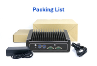 Mini PC Industrial Personalizado de Fábrica OEM, Intel Core I5 10310U, 2x COM, RAID 0/1, Sin Ventilador, DDR4, 2*2.5GbE, TPM 2.0