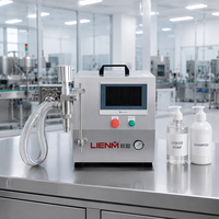 Remplisseur de liquide à tête unique numérique prix d'usine distributeur de liquide visqueux pompe à engrenages Machine de remplissage de liquide