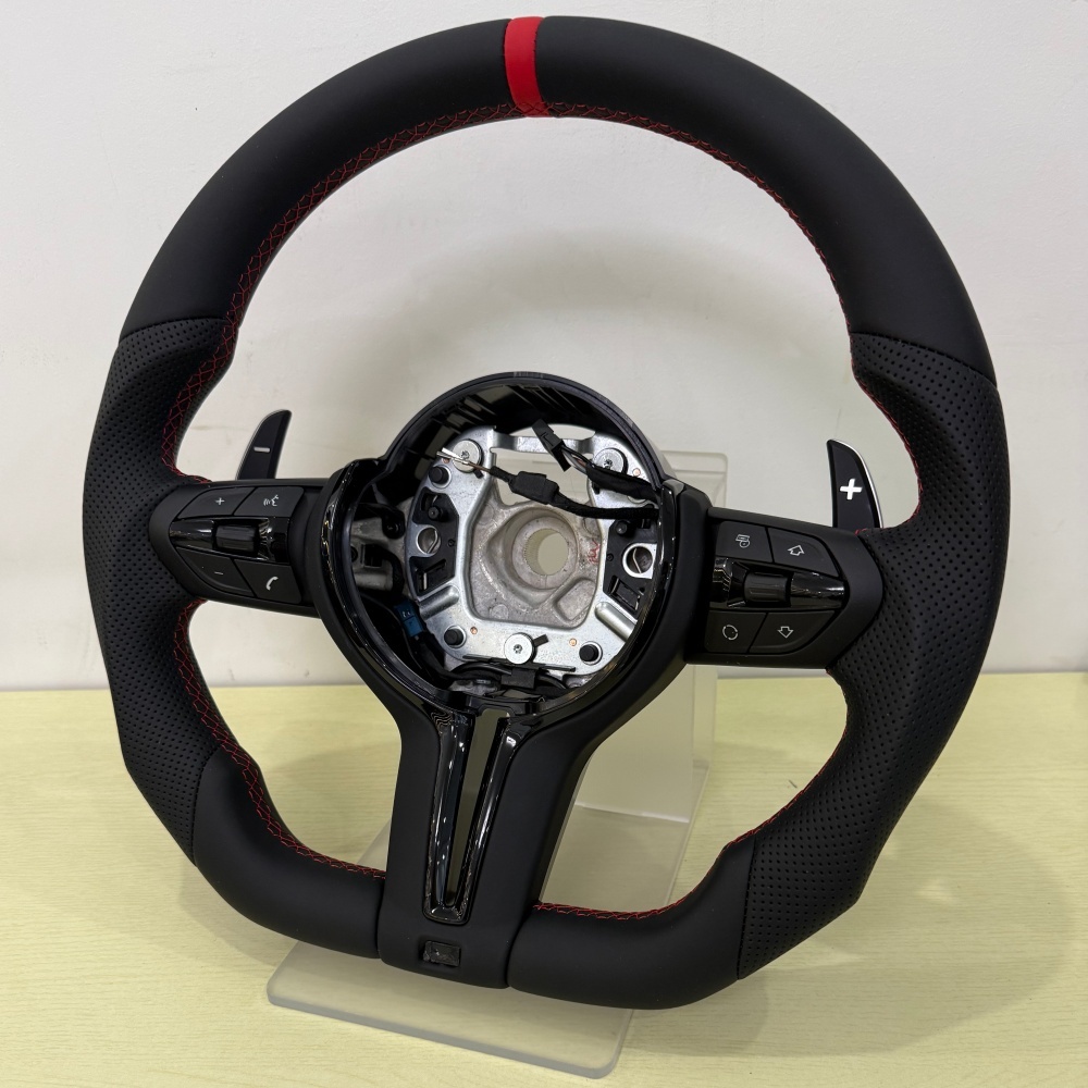 Custom Durable Soft Leather Steering Wheel (BMW Fitment), photo 4