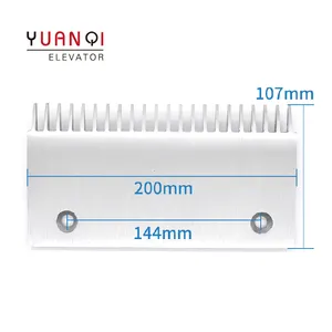 Piezas de elevador, escalador de aleación de aluminio, 22 dientes, placa de Peine 9300, srm313609