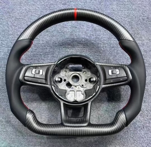 Volante all'ingrosso per Volkswagen <span class=keywords><strong>VW</strong></span> <span class=keywords><strong>Golf</strong></span> 4 <span class=keywords><strong>5</strong></span> 6 7 7.<span class=keywords><strong>5</strong></span> 8 GTI Mk7 Mk5 Mk8 GTI Polo 6R Scirocco Jetta Tiguan T6 Passat B6 B7 B8 - Product Image 1