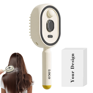 Cepillo Eléctrico Retráctil Antiestático 0728, Recargable, Portátil, con Vapor, Tipo-C, Autolimpiante, Alisador para el Hogar - Product Image 1