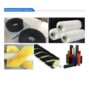 Tự động 3 trục con lăn bàn chải khoan và tufting máy làm con lăn bàn chải làm đầy máy con lăn Bàn chải máy làm - Product Image 4