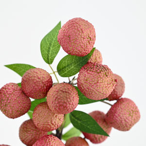 Bouquet de fleurs de fruits <span class=keywords><strong>litchi</strong></span> artificiels au toucher réel en gros laisse la maison graduation noë<span class=keywords><strong>l</strong></span> halloween <span class=keywords><strong>arbre</strong></span> de thanksgiving - Product Image 3