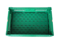 Panier en plastique perforé pliable pour fruits et légumes de supermarché