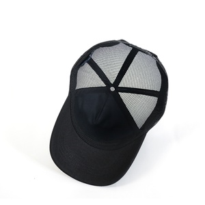 โรงงานผลิตหมวกกีฬา Gorrsa ขายส่ง หมวก Trucker 5 แผงโลหะ ปักโลโก้ตามสั่ง ผ้าฝ้าย 100% - Product Image 4