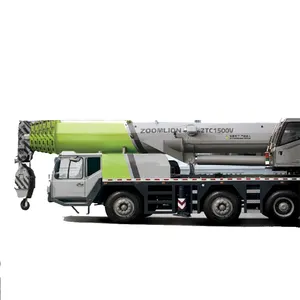 Cheap price Zoomlion ZTC1500 5 axle chassis super heavy 150ton truck crane 150 ton selling