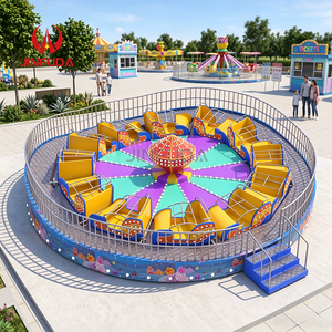Manège de carnaval Waltzer Music Express, manèges rotatifs, équipement de parc d'attractions extérieur à vendre - Product Image 1