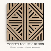 Panneaux muraux acoustiques décoratifs en bois, panneaux à lattes absorbants le son pour la décoration intérieure des bureaux, hôtels, studios et maisons