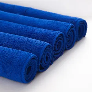 40*40cm Custom Microfiber Cleaning Cloth Rags Car Towel Absorbent Window Cleaning Cloth Kitchen Towel Household Cleaning Towel