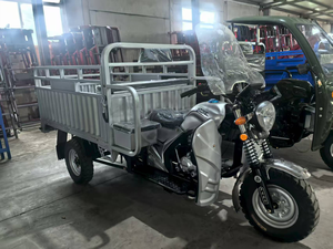 Motocyclette de Livraison à Trois Roues Ouverte et Profonde avec Side-car, Tricycle à Essence de Fret pour Camion de Carburant - Product Image 4