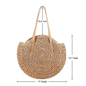 Sac à main en paille pour femme, pour <span class=keywords><strong>la</strong></span> vie quotidienne, pour <span class=keywords><strong>la</strong></span> lune de <span class=keywords><strong>miel</strong></span>, sacs à main en forme de cœur, sac à main décontracté pour tous les jours - Product Image 3
