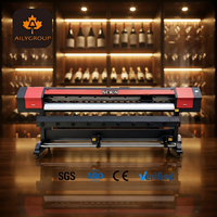 NUEVO Impresora de Inyección de Tinta Eco Solvente de 3.2m con Cabezales de Impresión DX5 y XP600, Alta Velocidad 35m2/h, Máquina Automática para Impresión de Banners, Papel y Adhesivos