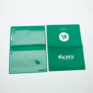 Carpetas de tapa dura de nacimiento de PVC A5 de Color azul personalizadas Portafolio Certificado escolar de graduación Cubierta de soporte de exhibición de diploma - Product Image 3