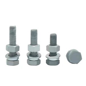 Bu lông đầu lục giác cường độ cao M8 M10 M12 M16 M20 Kích cỡ Bộ bu lông mạ kẽm nhúng nóng - Product Image 4