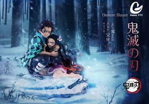 Action <span class=keywords><strong>Figure</strong></span> di Tanjirou e <span class=keywords><strong>Nezuko</strong></span> da Anime Giapponese DS GK Goose Factry - Product Image 6