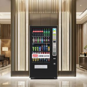 Distributeur automatique haut de gamme VCM2-4000S pour snacks et boissons avec système de levage, paiement par pièces et carte de crédit, en métal - Product Image 4