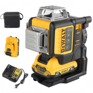 <span class=keywords><strong>Laser</strong></span> industriel rechargeable au lithium DW089LG, 12 lignes croisées, 3 lignes verticales 360°, auto-nivelant, 12V, pour bricolage - Product Image 6
