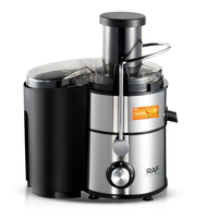 RAF Nieuw Ontwerp 4-in-1 Sapcentrifuge 800W Krachtige Brede Opening RVS Sapcentrifuge Extractor voor Groenten en Fruit
