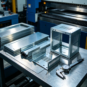 Servicio de Fabricación de Chapa Metálica de Acero Inoxidable Personalizada, Soldadura y Corte por Láser, Piezas de Estampado Metálico, Fabricación de Chapa Metálica - Product Image 1