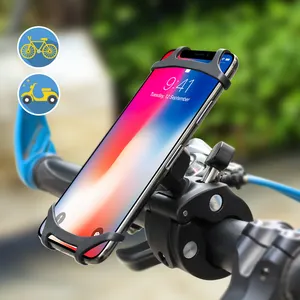 Самый продаваемый силиконовый велосипедный держатель для смартфона с поворотом на 360 градусов велосипедный держатель для мобильного телефона Подставка для телефона