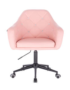 Sillas de salón de uñas para <span class=keywords><strong>barber</strong></span>ía, color rosa, suave, precio al por mayor - Product Image 3