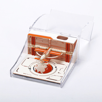 Meilleure Vente 2026 – Bloc-notes en papier gravé au laser 3D à motif personnalisé, tendance, avec feuilles mobiles, papeterie de bureau haut de gamme, décoration de bureau, stylo en acrylique