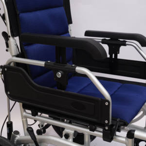 मालिश कुर्सी मैनुअल व्हीलचेयर तकिया विकलांगों के लिए इस्तेमाल किया गतिशीलता कीमतों एल्यूमीनियम व्हीलचेयर - Product Image 6