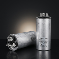 Condensateur de démarrage de moteur CRD CBB65 60/15UF 300V, condensateur en film de polypropylène métallisé pour climatiseur HVAC, compresseur, moteur AC