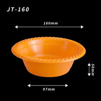 Bol en plastique 23 oz, sans BPA, sans danger pour le contact alimentaire, résistant à la chaleur, prêt à être expédié, service OEM, qualité jetable, non toxique, personnalisé