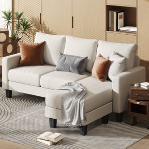 Ensembles de canapés de salon au design moderne Divan modulaire sectionnel en tissu et <span class=keywords><strong>cuir</strong></span> Canapé Afra Tobia <span class=keywords><strong>Scarpa</strong></span> Soriana - Product Image 3