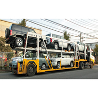 2 essieux 3 essieux Double Deck Auto Car Carrier Truck Trailer Transport Trailers for African