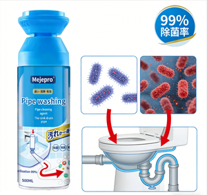 Top-Rated 500ml Lemon Scented <strong>Foam</strong> <strong>Drain</strong> <strong>Cleaner</strong> High Active Ingredient Deep Cleaning Effectively Prevents Odor Rebound for Home - Product Image 1