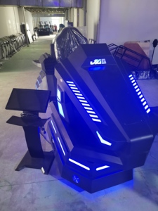 Cảm xúc thực sự trung tâm trò chơi thực tế ảo 9D VR Racing <span class=keywords><strong>Simulator</strong></span> VR Motion <span class=keywords><strong>Simulator</strong></span> Motor Car - Product Image 5